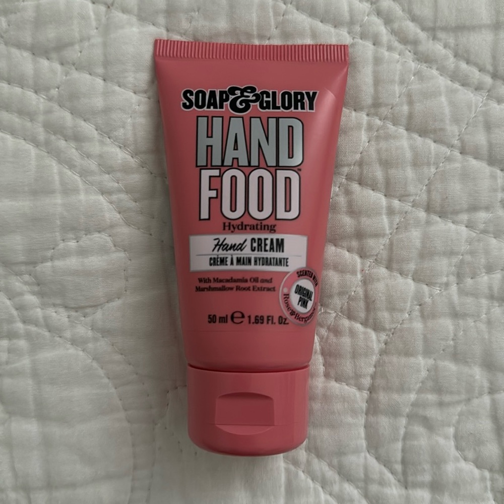 Soap and glory hand food hand cream